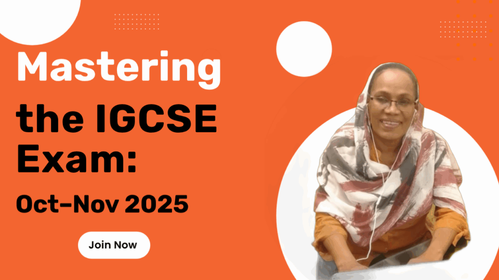 IGCSE oct. nov.course